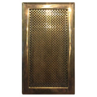 Каминная решетка 195х345, латунь (Megaprom)