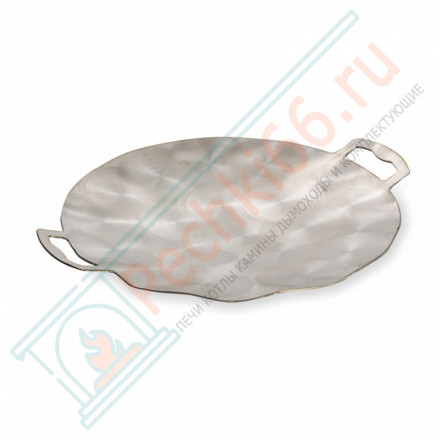 Садж сковорода нержавеющая с цельными ручками 450 мм.