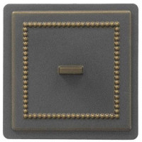 Дверца прочистная чугунная 237, бронза (Везувий) Дверца прочистная чугунная 237, бронза (Везувий)