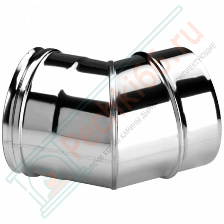 Отвод одностенный 45° (AISI-310S/0,8мм) d-250 (Вулкан)