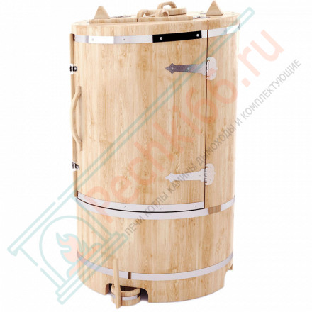 Фитобочка из кедра круглая со скосом (НКЗ)