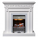 Каминокомплект Valletta - Белый (Ширина 1040 мм) с очагом Danville Chrome FB2 Каминокомплект Valletta - Белый (Ширина 1040 мм) с очагом Danville Chrome FB2