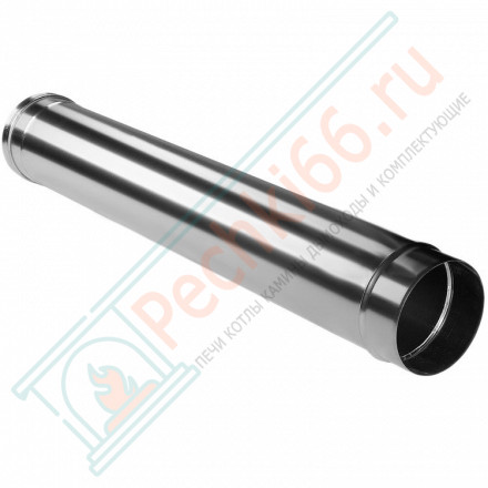 Труба прямая L=1000 без изол (НЕРЖ-321/0,8) d-300 (Дымок-Lux)