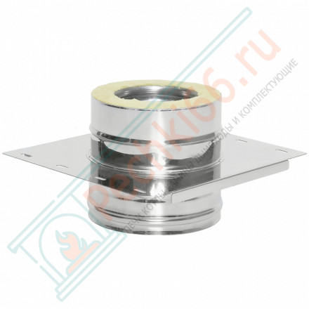 Площадка монтажная термо ПМТ-Р с хомутом (316-0.8/304-0.5) d-150/250 (ТиС Промо)