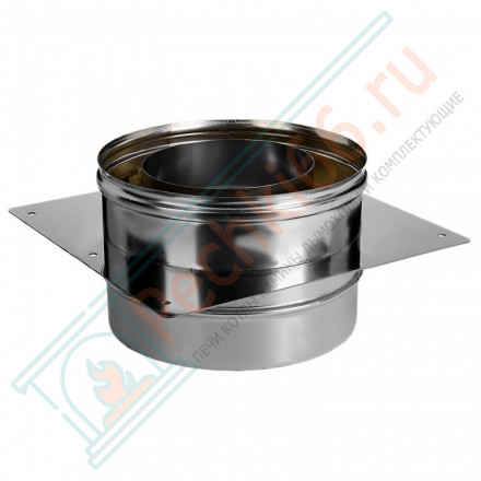 Опора на трубу с изол (НЕРЖ-321/0,8-НЕРЖ-439/0,5) d-200/280 (Дымок-Lux)