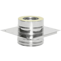 Площадка монтажная термо ПМТ-Р с хомутом (316-0.8/304-0.5) d-200/300 (ТиС Промо) Площадка монтажная термо ПМТ-Р с хомутом (316-0.8/304-0.5) d-200/300 (ТиС Промо)