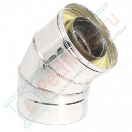 Отвод Термо 45° ОТ-Р (316-0.5/304) d-180/240 (ТиС Промо)