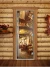 Стеклянная дверь для бани и сауны Престиж фотопечать А035 (DoorWood)