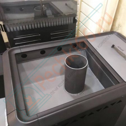 Печь для бани Сибирь, с баком 50 л (НМК)