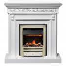 Каминокомплект Valletta - Белый (Ширина 1040 мм) с очагом Cavendish Каминокомплект Valletta - Белый (Ширина 1040 мм) с очагом Cavendish