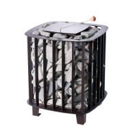 Электрическая печь Премьера Руса 4 кВт, с закрытой каменкой (Инжкомцентр ВВД) до 5 м3