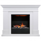 Электрический Каминокомплект California - Белый с очагом Albany