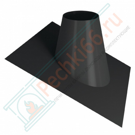 Кровельный элемент 21°/32° на трубу с изол V50R (ОЦИНК-RAL/0,5) d-130/230 (Вулкан)