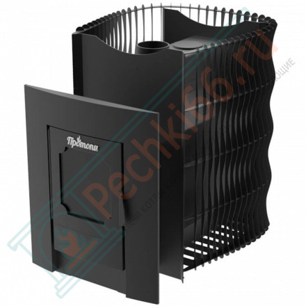 Печь для бани Подкова 24С, дверца со стеклом (Протопи) до 24 м3