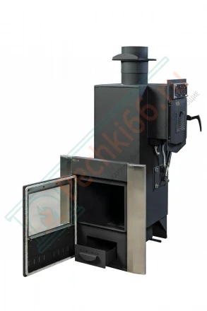Печь для бани из нержавеющей стали №06-МП-Н 30 с парогенератором (Тройка) до 36 м3