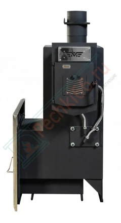 Печь для бани из нержавеющей стали №06-МП-Н 18 с парогенератором (Тройка) до 18 м3