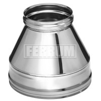 Сэндвич конус (НЕРЖ-430/0,5-НЕРЖ-420/0,5) d-150/210 (Ferrum GS)