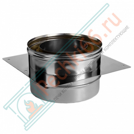 Опора на трубу с изол (НЕРЖ-321/0,5-НЕРЖ-439/0,5) d-150/230 (Дымок-Lux)