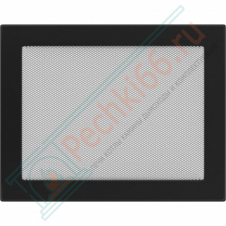Решётка вентиляционная каминная черная 220х300 22/30C (Kratki)