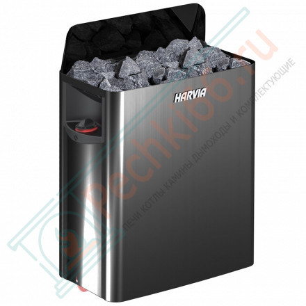 Электрокаменка The Wall SW60 Black Steel (Harvia)