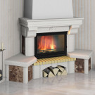 Облицовка Элегия (имперадор) 800, серо-белый, песочно-желтый, коричневый (Мета) Облицовка Элегия (имперадор) 800, серо-белый, песочно-желтый, коричневый (Мета)