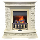 Каминокомплект Luzern - Слоновая кость с электрическим очагом Danville Brass FB2 Каминокомплект Luzern - Слоновая кость с электрическим очагом Danville Brass FB2