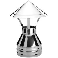 Зонт V50R с изол (AISI-321/0,8-AISI-304/0,5) d-120/220 (Вулкан-Cerablanket)