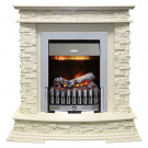 Каминокомплект Luzern - Слоновая кость с электрическим очагом Danville Chrome FB2 Каминокомплект Luzern - Слоновая кость с электрическим очагом Danville Chrome FB2