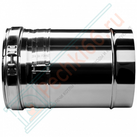 Труба V50R телескопическая с изол L=260-380 (AISI-321/0,8-AISI-304/0,5) d-200/300 (Вулкан-Cerablanket)