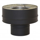 Переходник моно-термо VBR черный (НЕРЖ-439/0,8) d-115/215 (Вулкан)