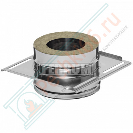 Сэндвич опора (НЕРЖ-430/0,8-НЕРЖ-430/0,5) d-115/200 (Ferrum HF)