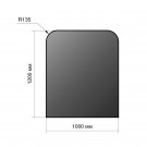 Притопочный лист 1200*1000*2 R135, чёрный, 2мм (Везувий) Притопочный лист 1200*1000*2 R135, чёрный, 2мм (Везувий)